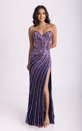 3 of 8 Rachel Allan 70964 Dress