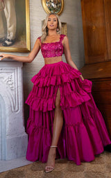 3 of 7 Rachel Allan 70966 Fuchsia
