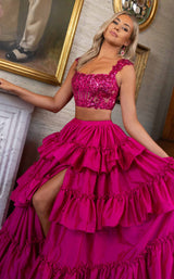 4 of 7 Rachel Allan 70966 Fuchsia