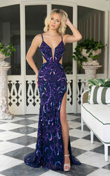 3 of 11 Rachel Allan 70977 Dress