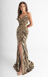 1 of 10 Rachel Allan 70990 Dress