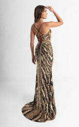 2 of 10 Rachel Allan 70990 Dress