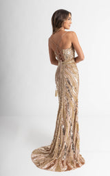 4 of 10 Rachel Allan 70990 Dress