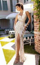 6 of 10 Rachel Allan 70990 Dress
