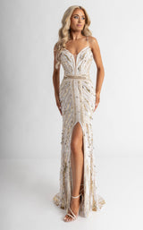 5 of 10 Rachel Allan 70990 Dress