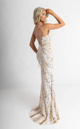 7 of 10 Rachel Allan 70990 Dress