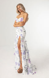 6 of 7 Rachel Allan 70995 White Multi