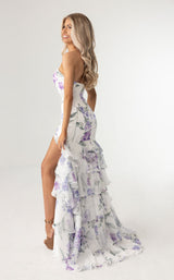 7 of 7 Rachel Allan 70995 White Multi