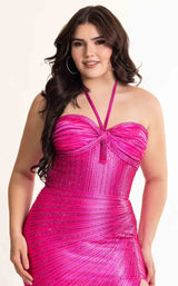 3 of 16 Rachel Allan 70997 Hot Pink