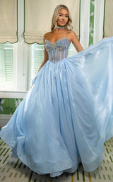 9 of 13 Rachel Allan 70998 Dress