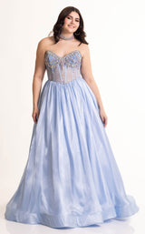 10 of 13 Rachel Allan 70998 Dress