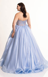 13 of 13 Rachel Allan 70998 Dress