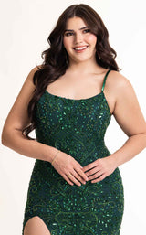 24 of 34 Rachel Allan 70999 Dress