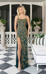 28 of 34 Rachel Allan 70999 Dress