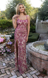5 of 34 Rachel Allan 70999 Dress