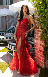 5 of 9 Rachel Allan 71008 Red