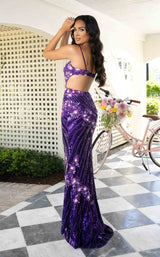 4 of 7 Rachel Allan 71021 Purple Multi