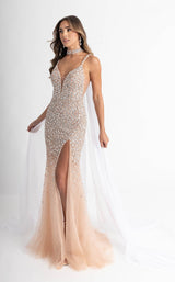 1 of 8 Rachel Allan 71047 Dress