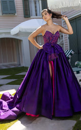 6 of 9 Rachel Allan 71068 Dress
