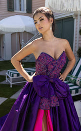 8 of 9 Rachel Allan 71068 Dress