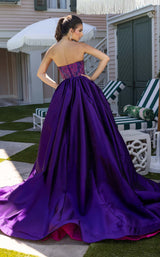 9 of 9 Rachel Allan 71068 Dress