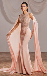 2 of 3 Reverie Couture 222 Salmon
