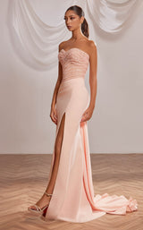2 of 3 Reverie Couture 226 Salmon