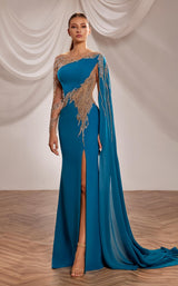 1 of 3 Reverie Couture 241 Teal