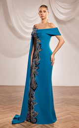 2 of 3 Reverie Couture 243 Teal