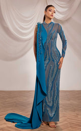 1 of 3 Reverie Couture 244 Teal