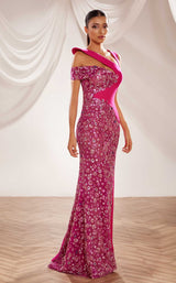 2 of 3 Reverie Couture 248 Fuchsia