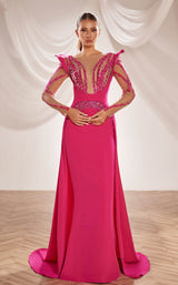 1 of 3 Reverie Couture 251 Fuchsia