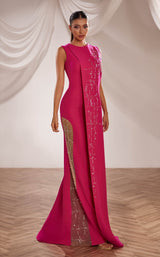 2 of 3 Reverie Couture 252 Fuchsia