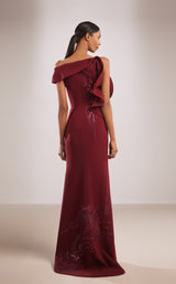 3 of 3 Reverie Couture FW184 Burgundy