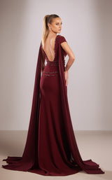 3 of 3 Reverie Couture FW186 Burgundy