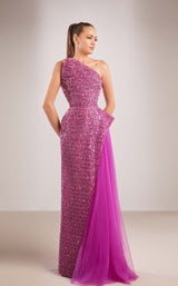 1 of 2 Reverie Couture FW194 Fuchsia