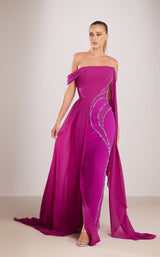 1 of 2 Reverie Couture FW195 Fuchsia