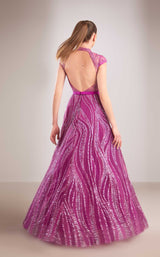 3 of 3 Reverie Couture FW196 Fuchsia
