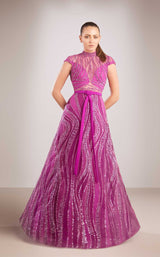 1 of 3 Reverie Couture FW196 Fuchsia