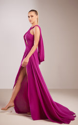 2 of 3 Reverie Couture FW197 Fuchsia