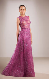 2 of 3 Reverie Couture FW198 Fuchsia