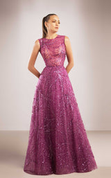 1 of 3 Reverie Couture FW198 Fuchsia