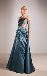 2 of 3 Reverie Couture FW201 Steel Blue