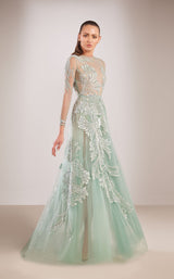 2 of 3 Reverie Couture FW218 Sage