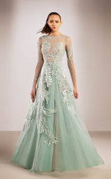 1 of 3 Reverie Couture FW218 Sage