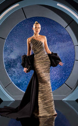 2 of 3 Reverie Couture FW24114 Black/Gold