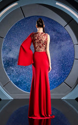 2 of 2 Reverie Couture FW24116 Red