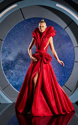 2 of 4 Reverie Couture FW24117 Red