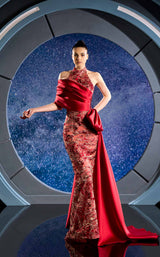 1 of 3 Reverie Couture FW24118 Red/Gold