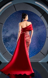 3 of 3 Reverie Couture FW24118 Red/Gold